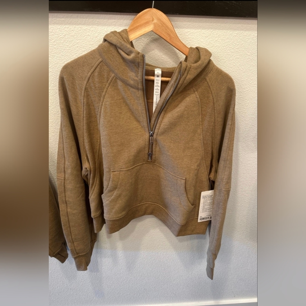 Lululemon Scuba Half Zip Crop